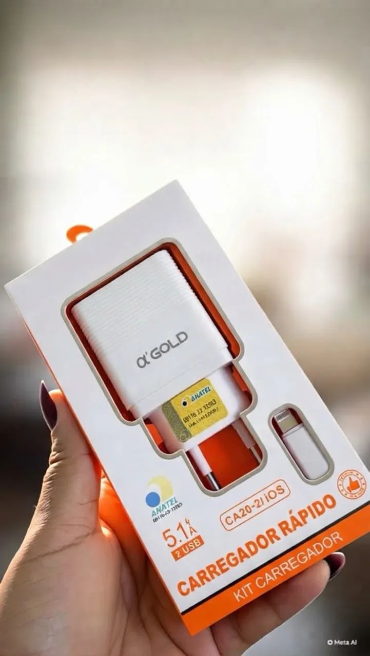 Carregador para celular iPhone 