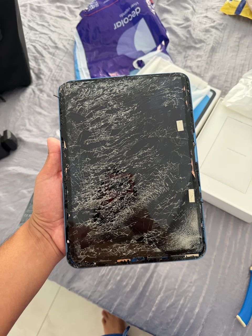 iPad 11 - Tela trincada  - Foto 5