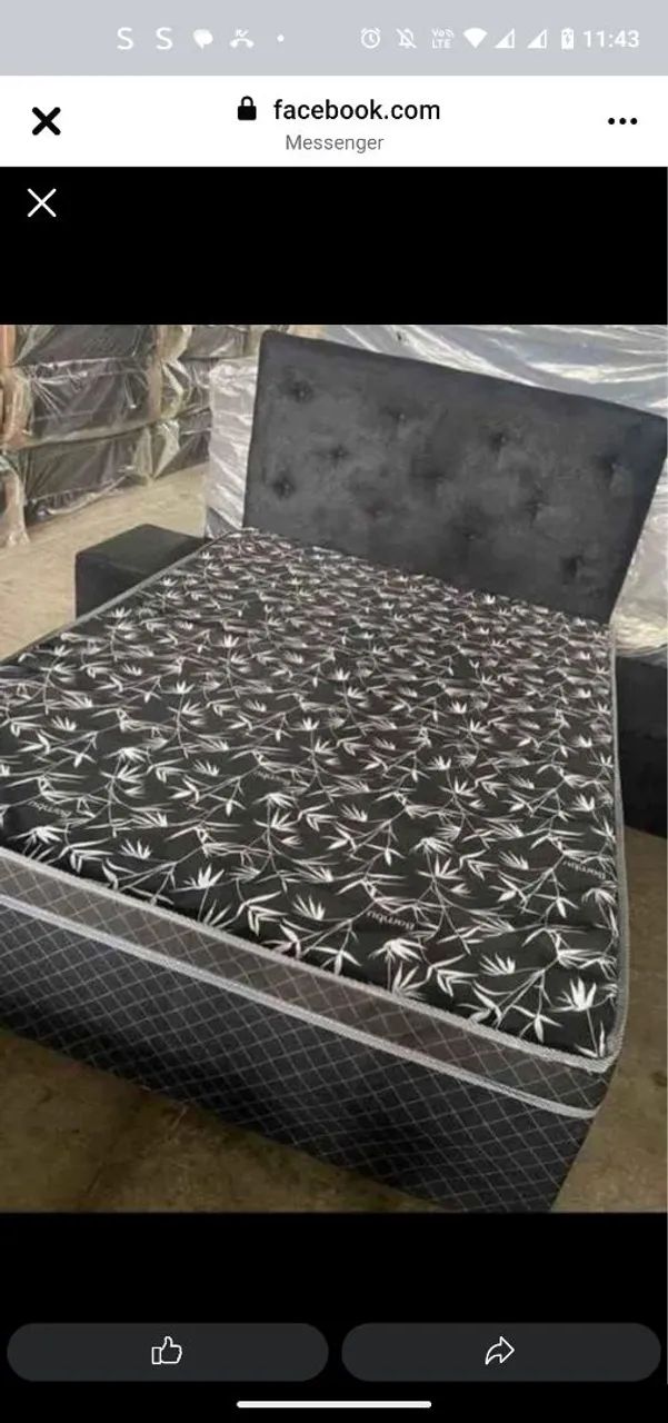Cama box novas 