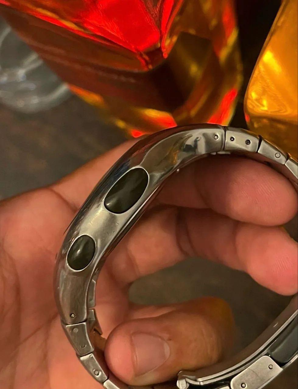 relógio nike triax armored linear full metal crohno - Foto 2
