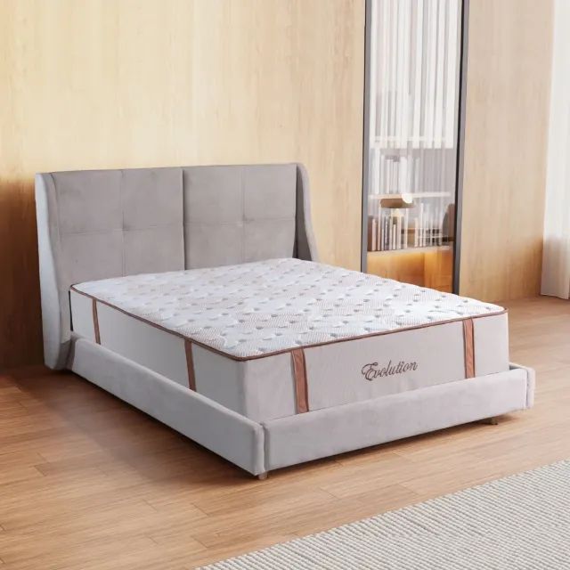 Cama Jupiter Casal com Cabeceira Paropas