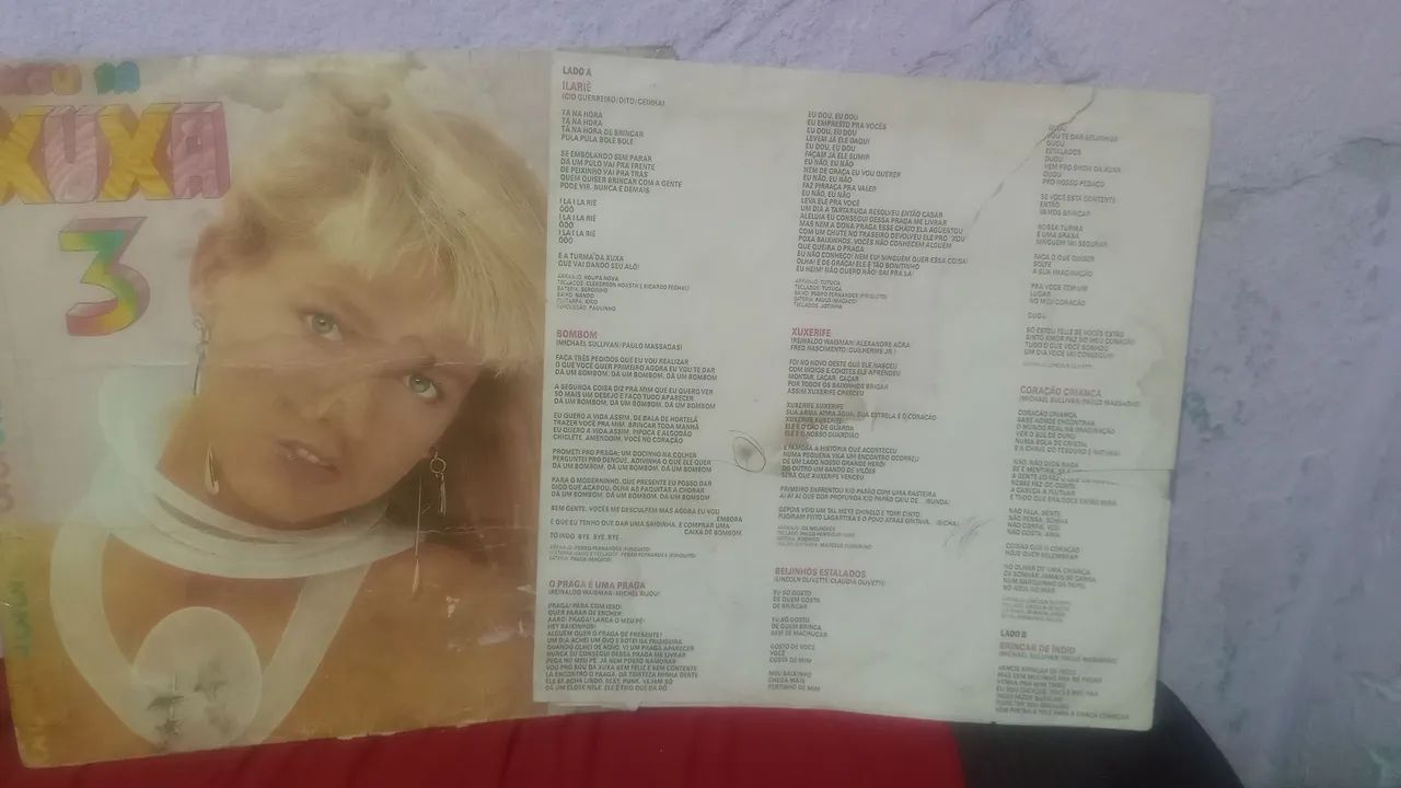 Disco de vinil da Xuxa n 3 ano 88 - Foto 4