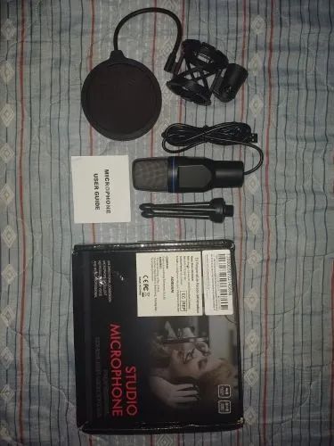 Microfone de bancada RGB , lives, streaming... - Foto 3