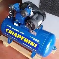 Compressor 10 Pés CHIAPERINI 2HP Bivolt BLUE RCH - Profissional Brasília - Foto 2