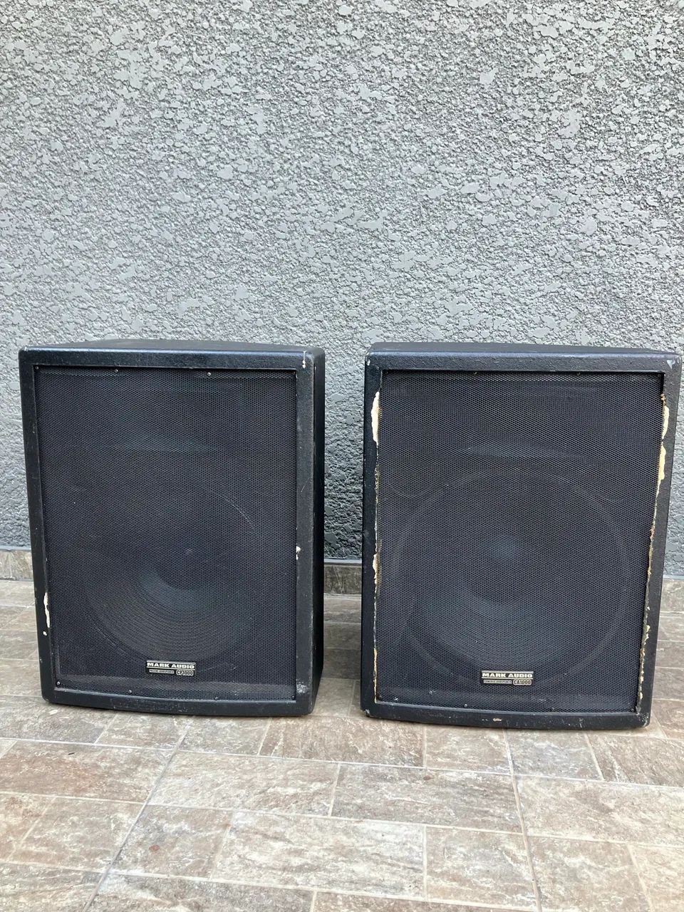 Par de caixas de som Mark Audio CA 1000
