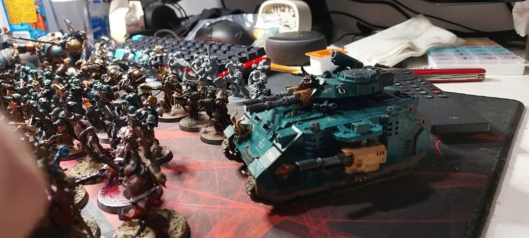 Coleção Warhammer 40k Chaos Space Marines - Foto 4