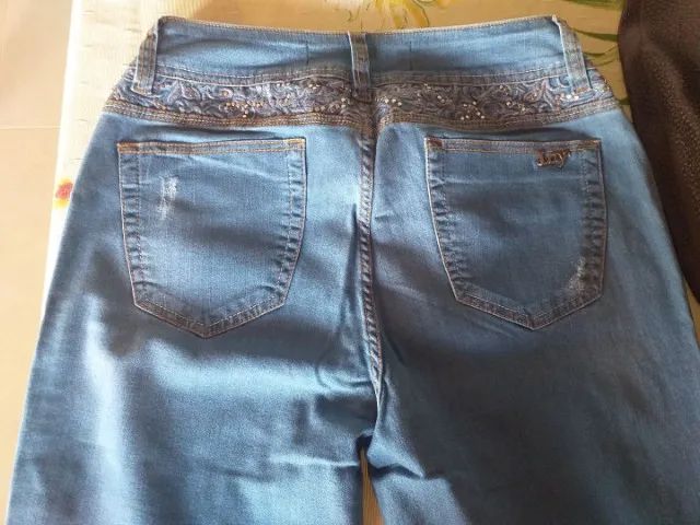 Calça Lay Jeans 46 - Foto 2