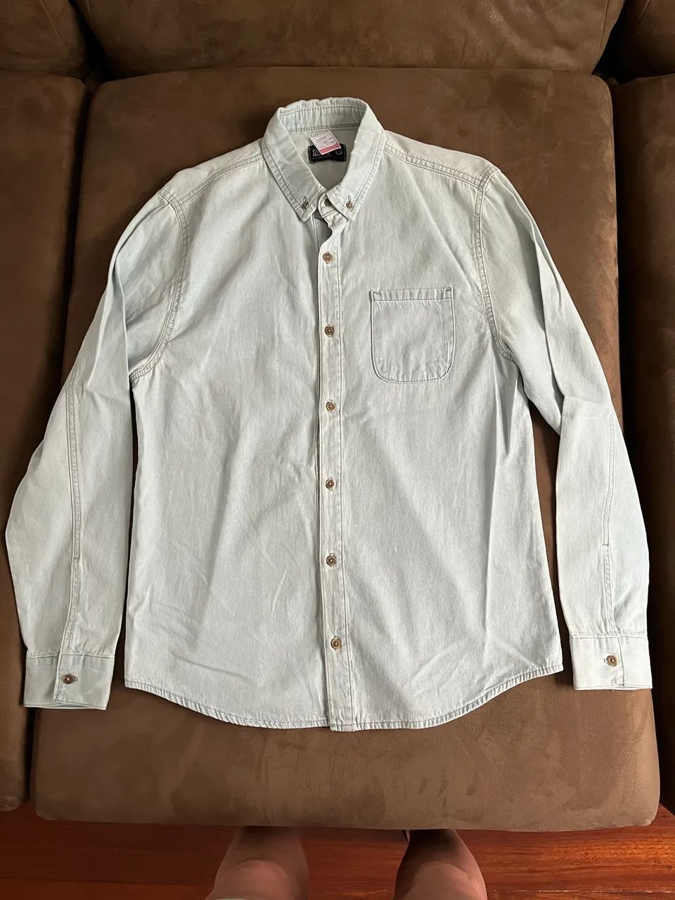 Camisa jeans Clock House 