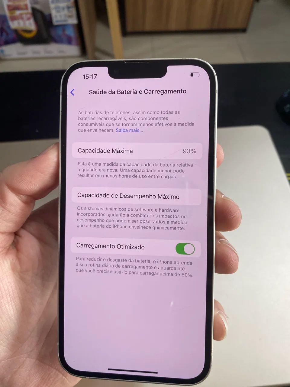IPHONE 14 128GB - SEMINOVO - COM DETALHE  - Foto 5