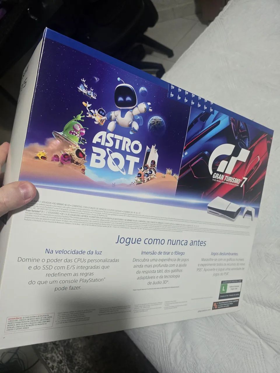 PlayStation 5 com leitor de disco. - Foto 4