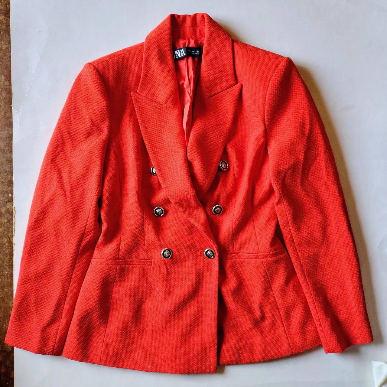 Blazer Zara Tam p perfeito 