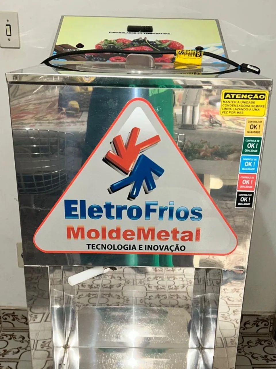 SORVETEIRA, PICOLELETEIRA E LIQUIDIFICADOR ELETROFRIOS (SORVETES E PICOLÉS) - Foto 2