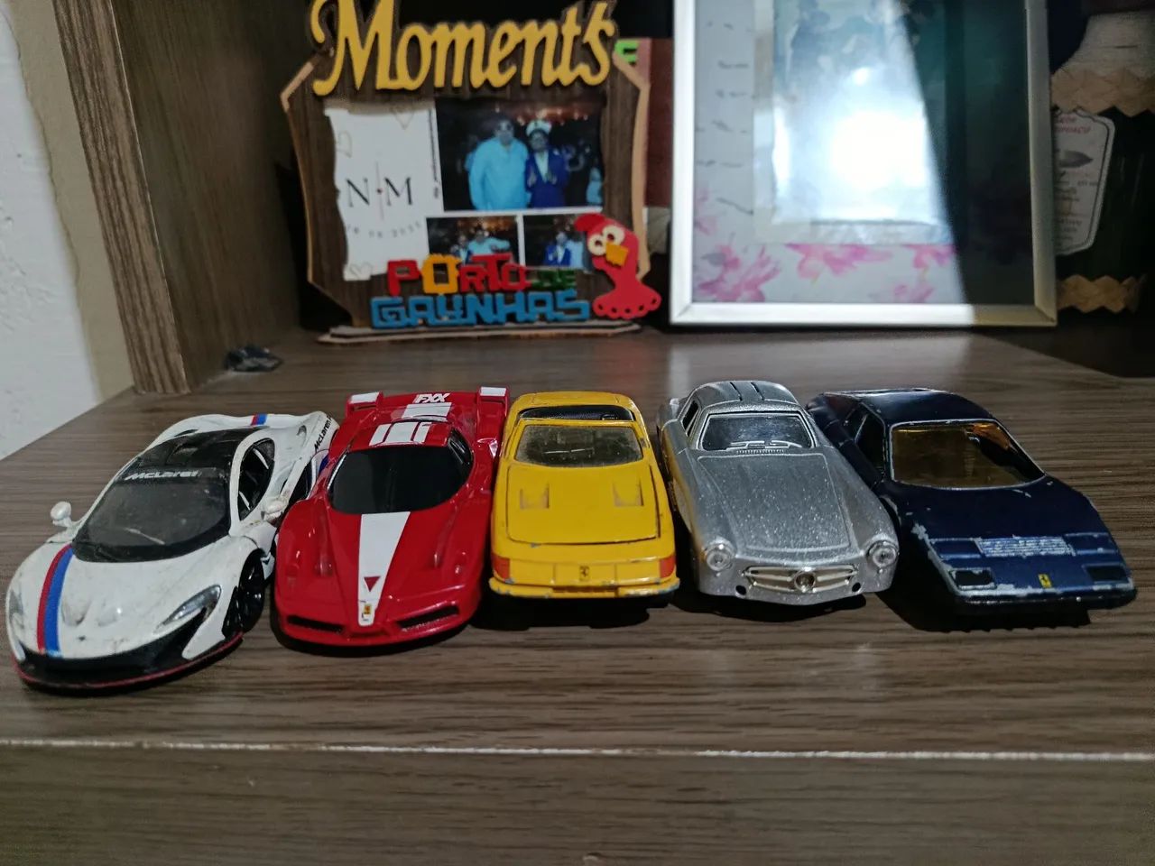 Miniatura Ferrari, Mercedes, Mac laren