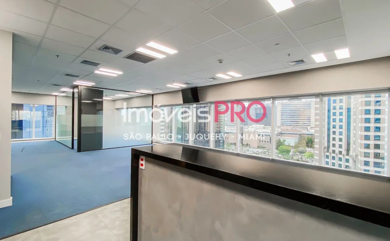Laje corporativa de 331 m² para locação no Bacaetava Plaza ? Corporate Class A