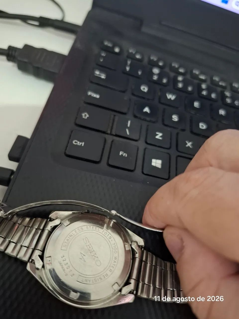 Relógio Seiko 5 automático 21 rubis raro - Foto 4