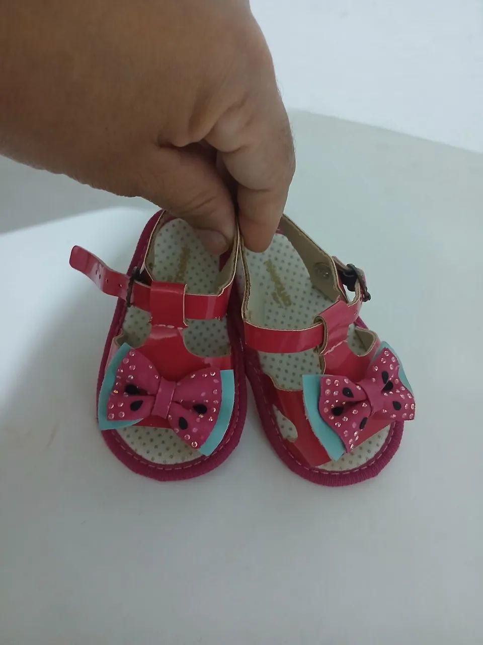 Sandálias de bebê  - Foto 3