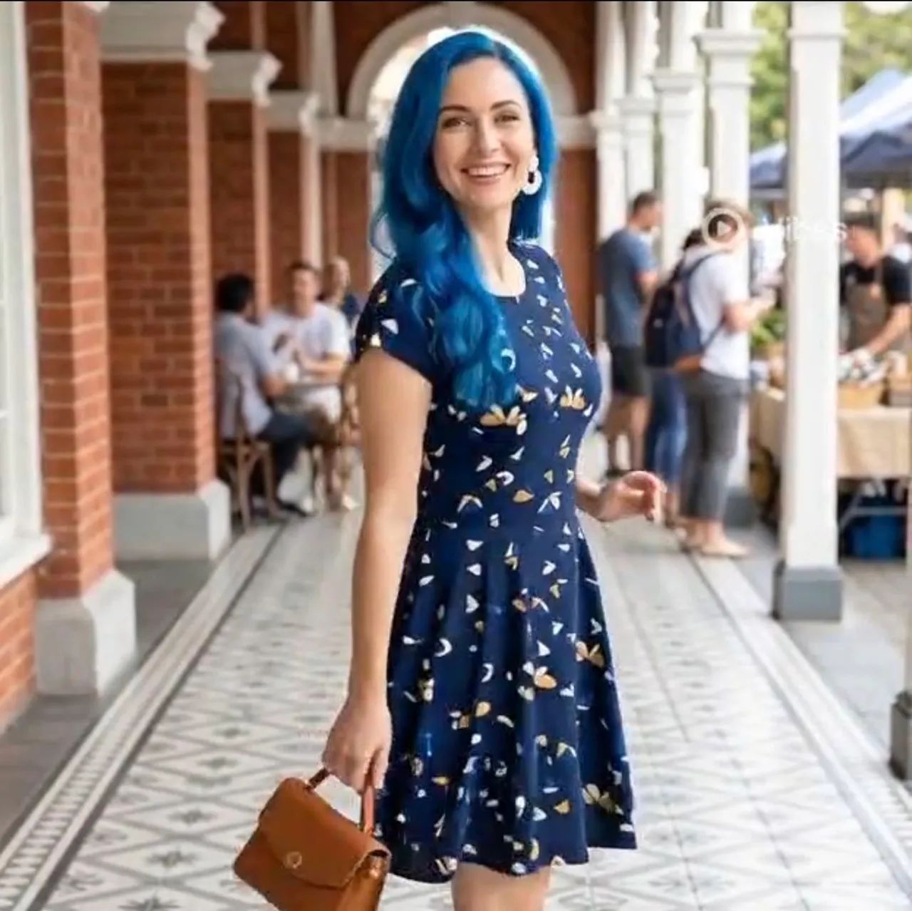 Vestido borboleta da Zara tam P