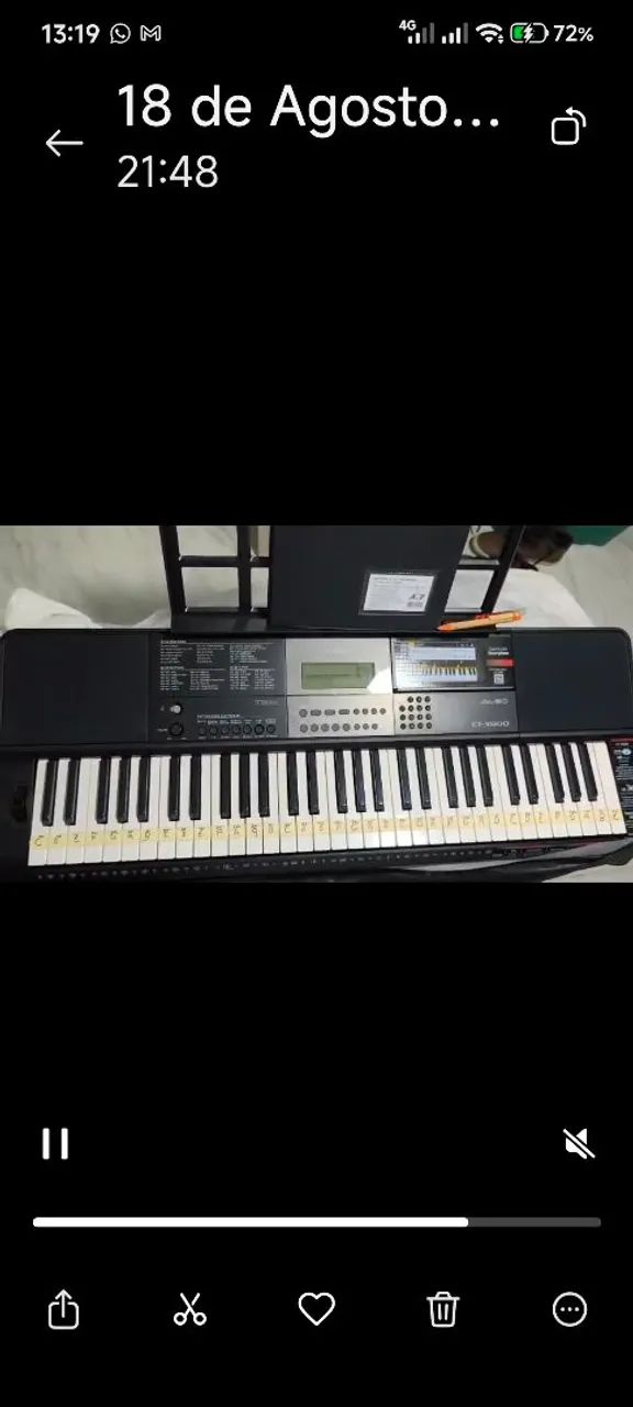 Teclado Casio ct-x800 - Foto 5