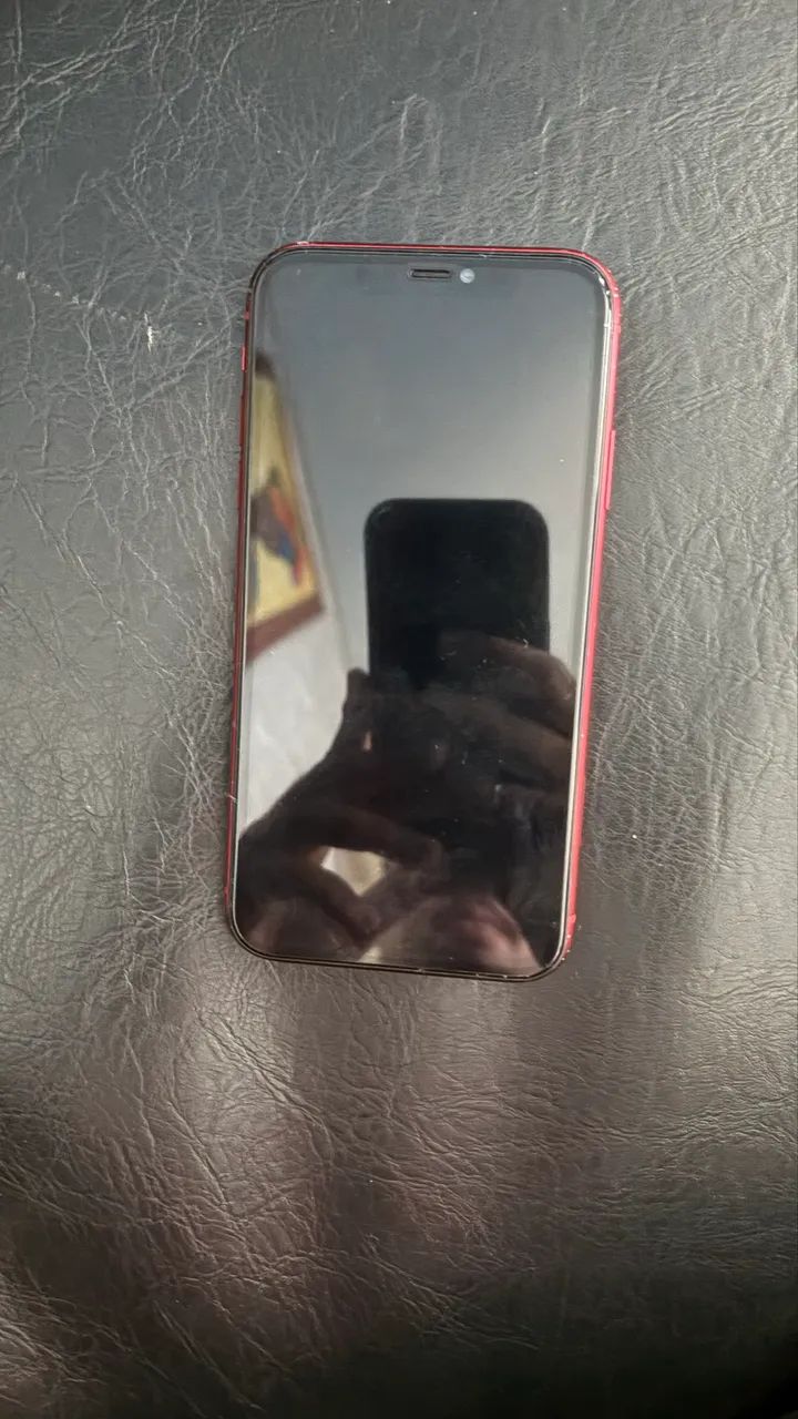 iPhone 11 vermelho 100% da bateria LEIA A DESCRIÇÃO* - Foto 3