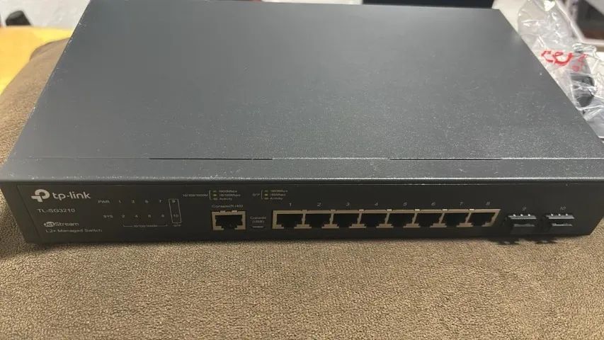 Switch Gigabit Switch L2+ TP-Link JetStream TL-SG3210 - Completo