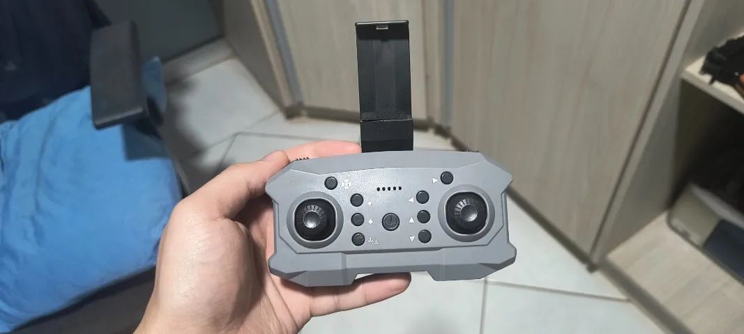 Drone com 2 câmeras + 2 baterias, câmera HD - Foto 3