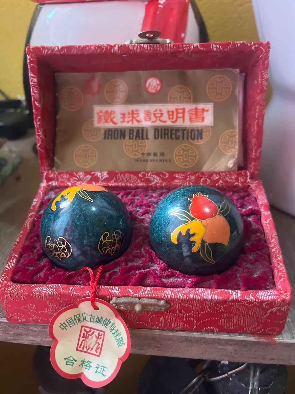 Bolas de Baoding ou bolas de saúde chinesas - Foto 2