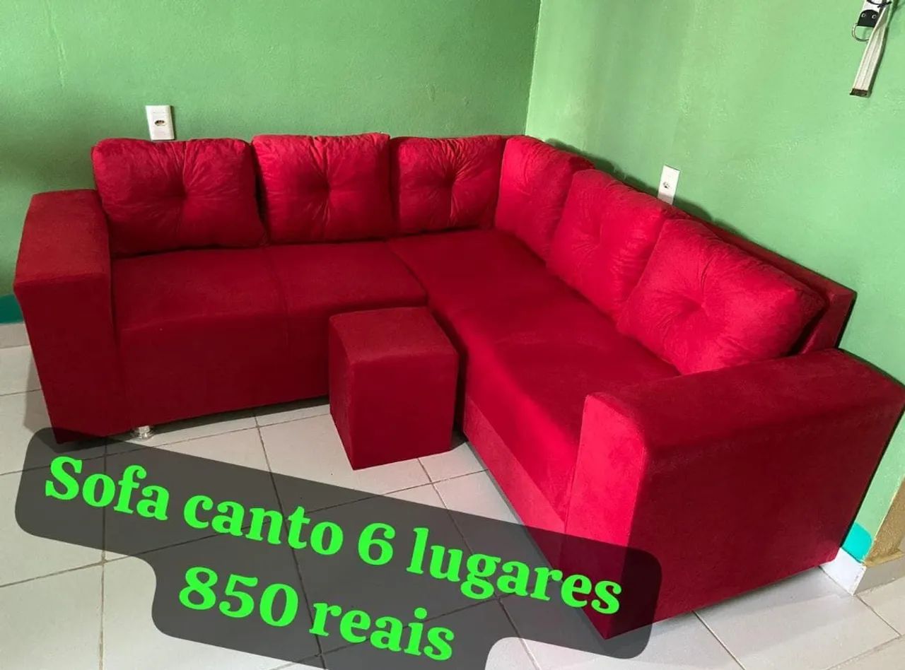 LINDOS SOFÁ DE CANTO ENTREGA GRÁTIS  - Foto 2
