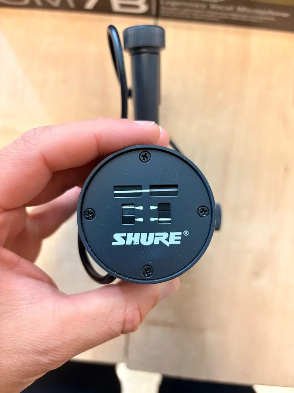 Microfone Shure SM7B (ORIGINAL) - Foto 4