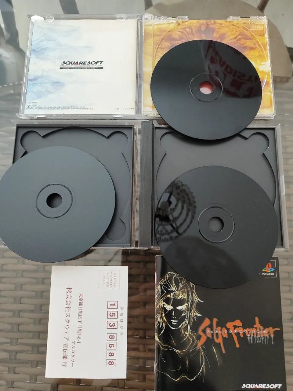 Saga Frontier 1 e 2 Playstation PS1  - Foto 5