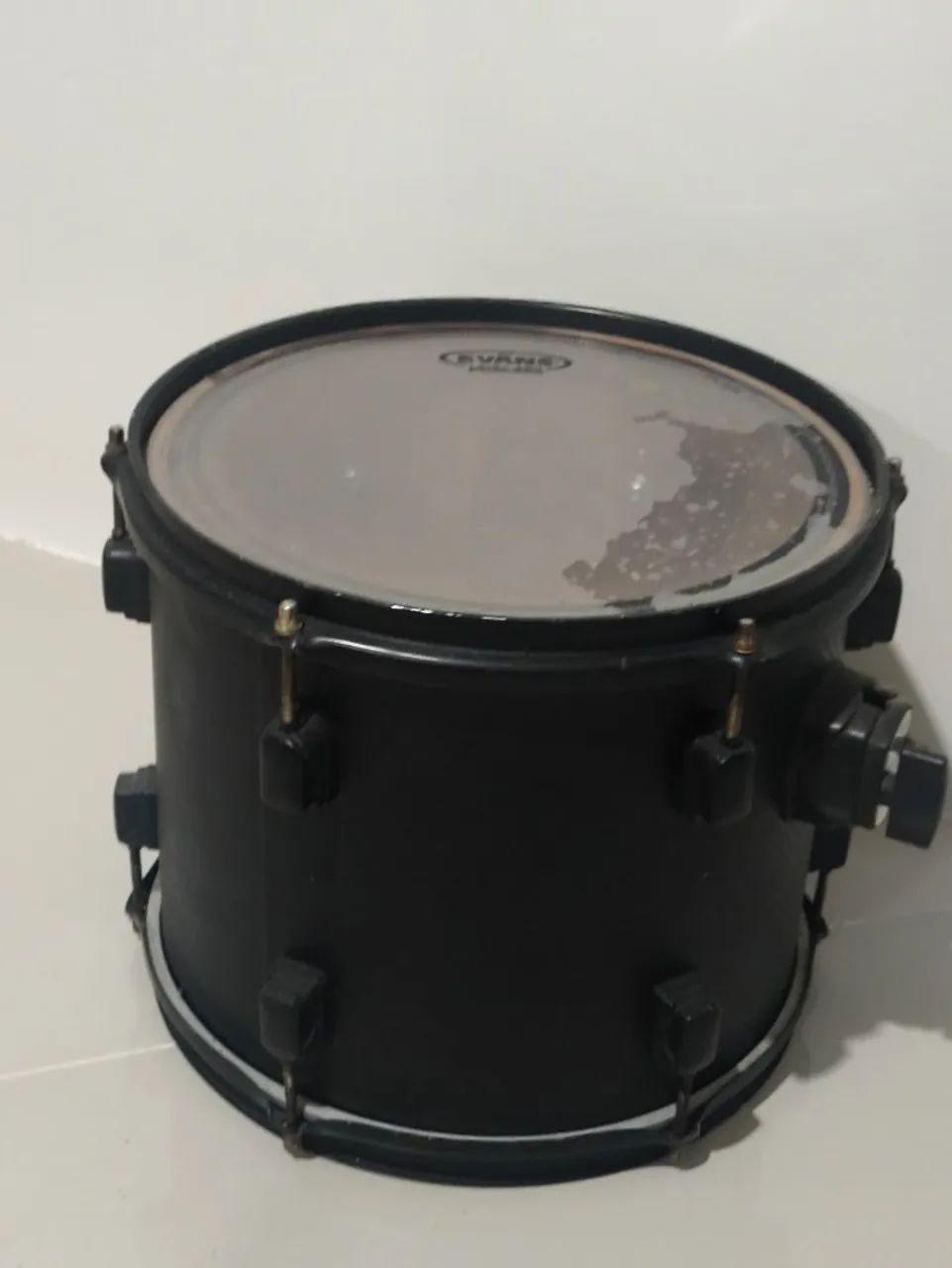 Tom de bateria 10 polegadas peles Evans Rmv série Scorpions  - Foto 3