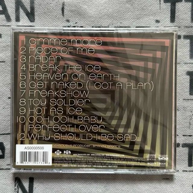 CD Britney Spears - Blackout Lacrado - Foto 2