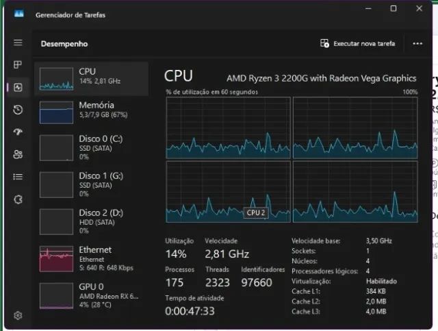 ryzen 3 2200G - Foto 2