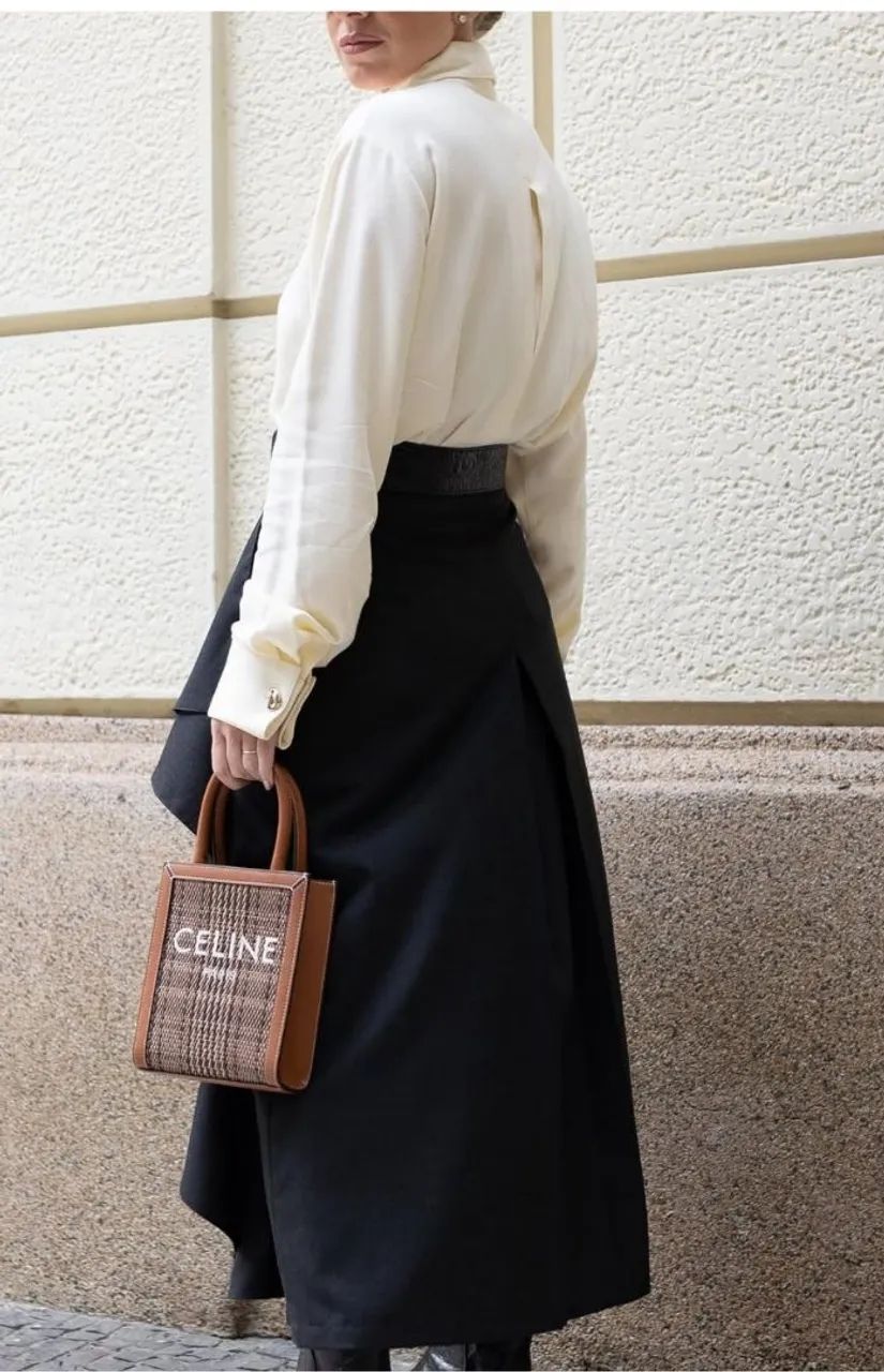 Camisa Viscose Off White Nova Tam 38 - Foto 2