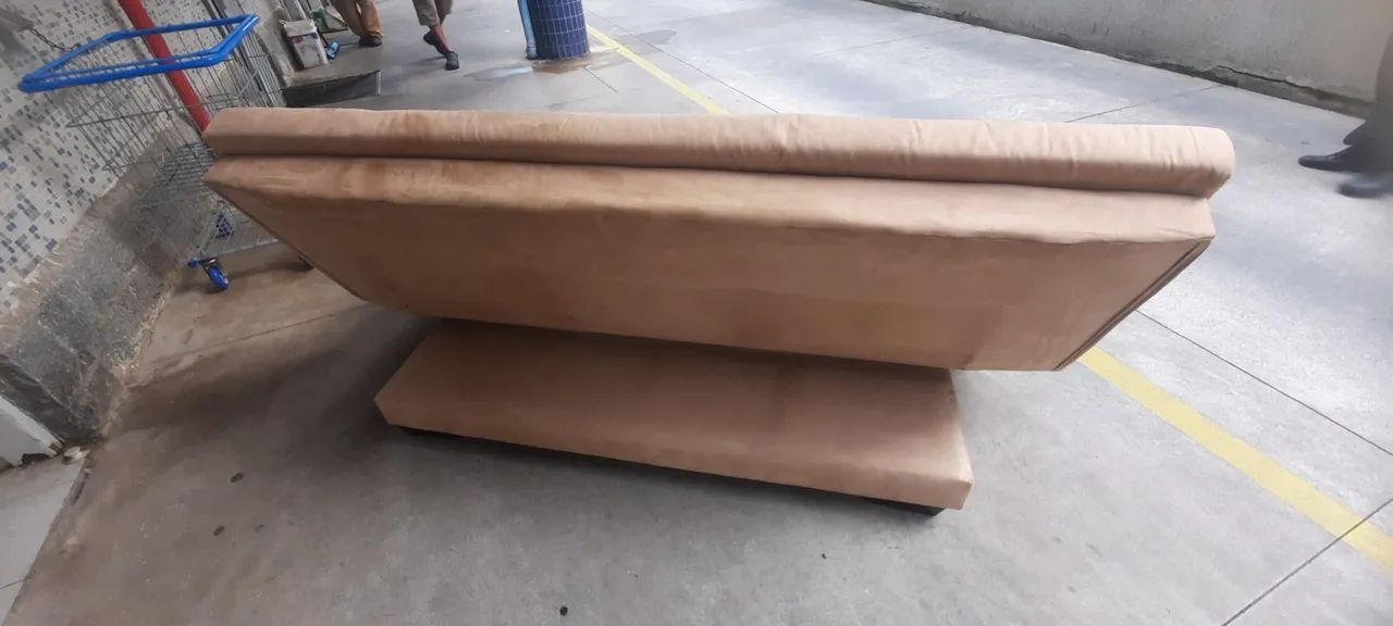 Vendo sofá cama 3 lugares  - Foto 3