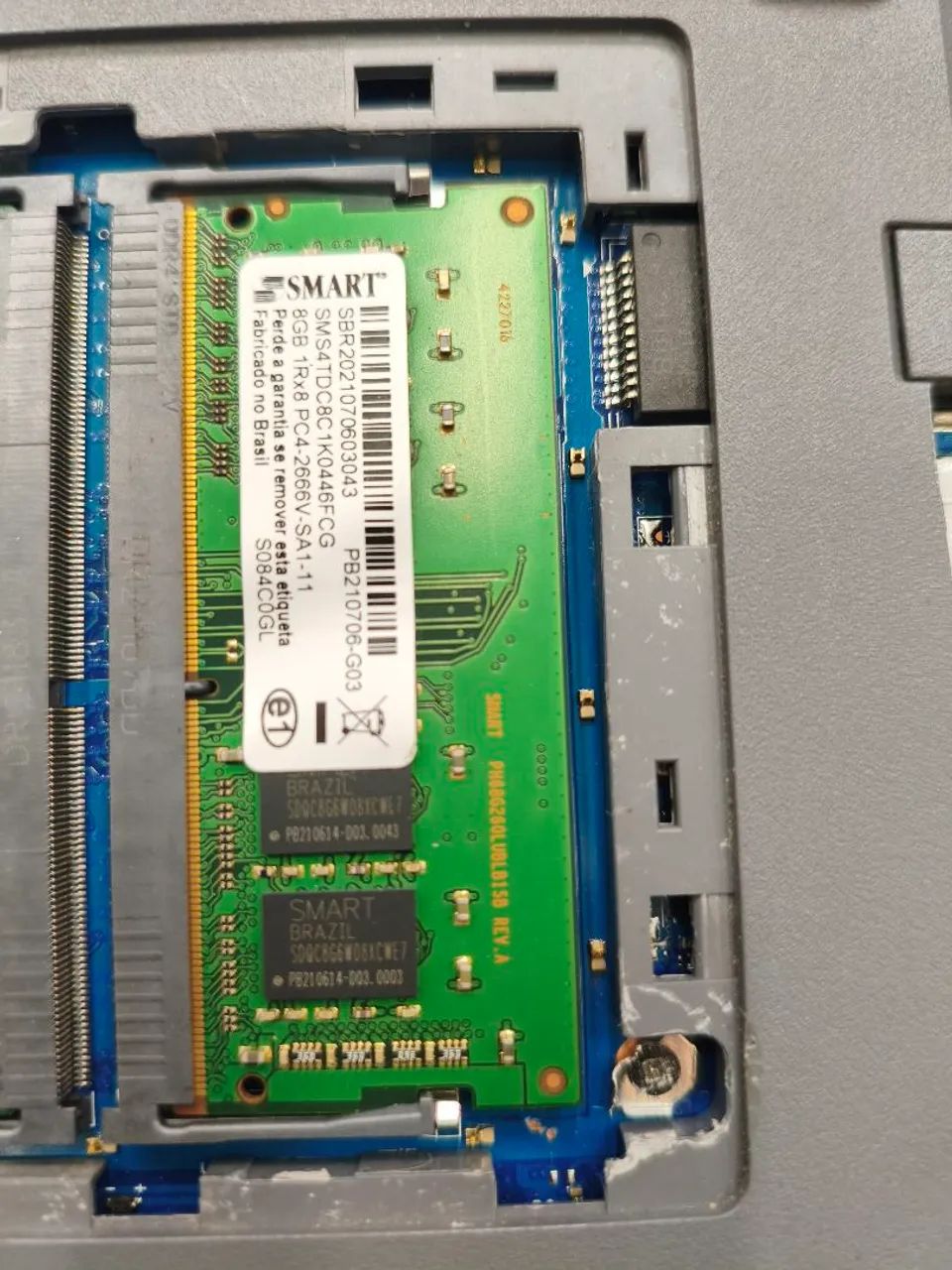 Memória ram DDR4 8GB notebook 