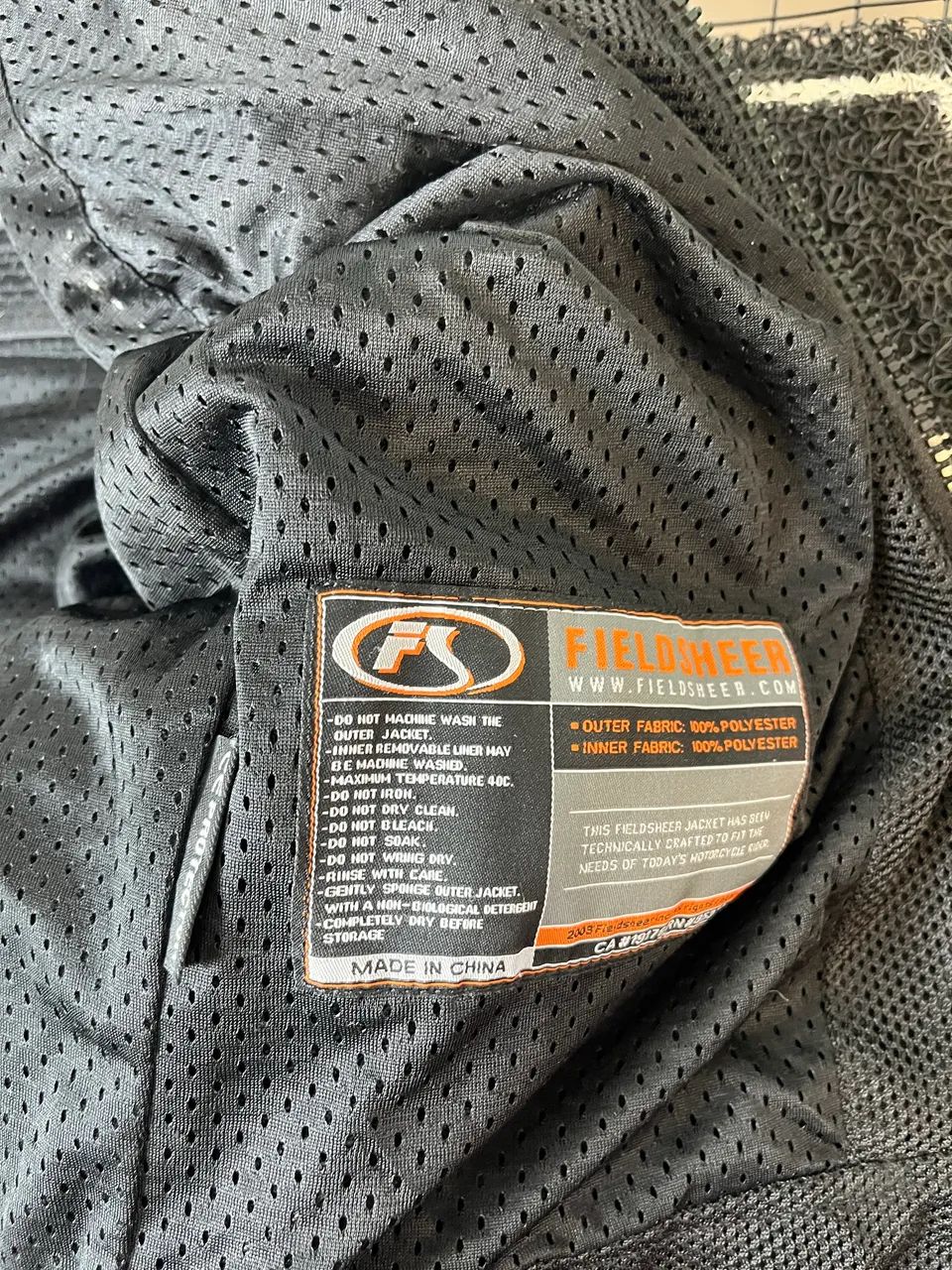 Jaqueta de Motociclista Fieldsheer Original com Proteções - Foto 3