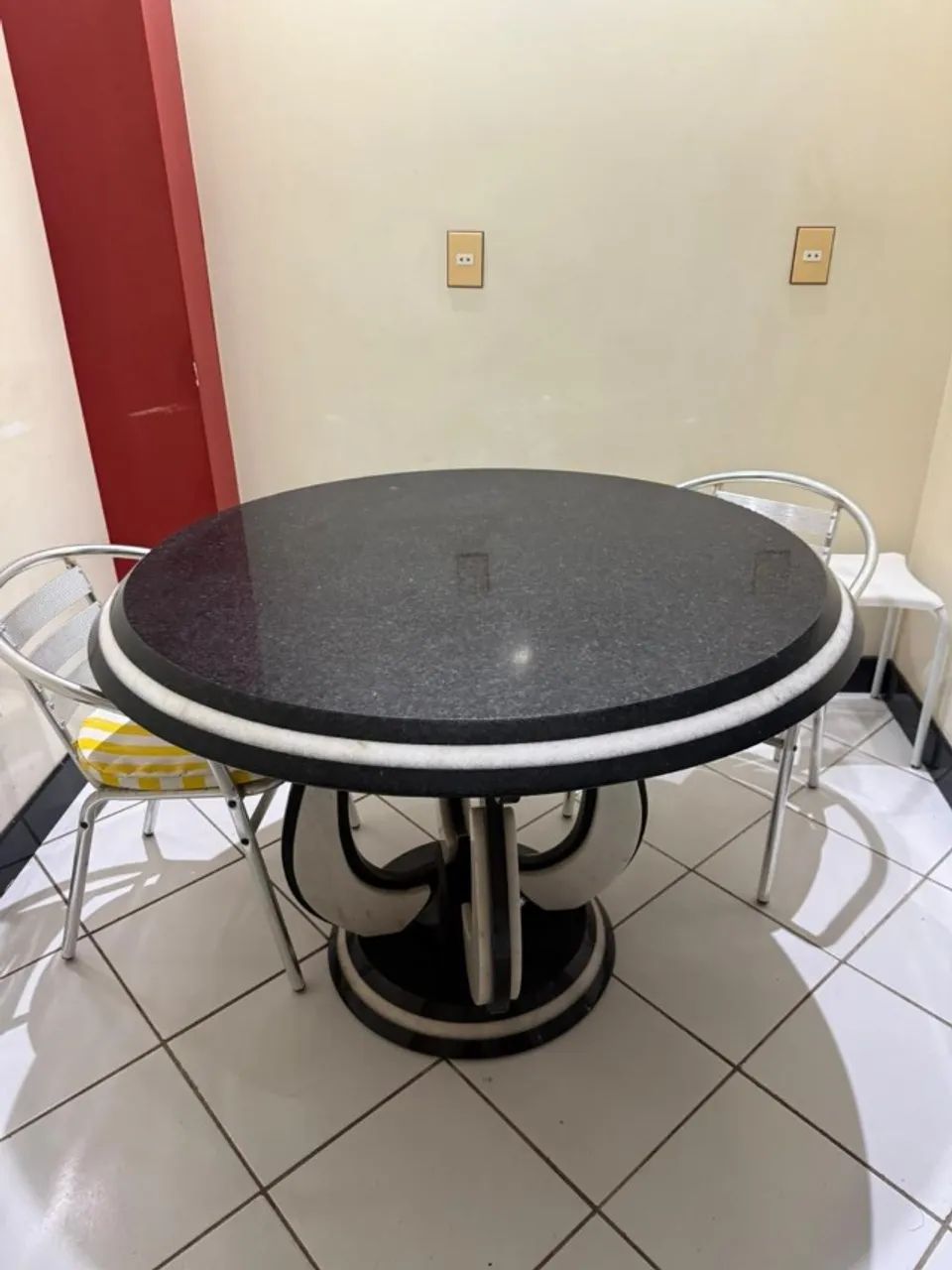 mesa pedra granito preto - Foto 3