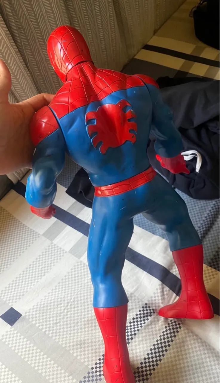 BONECO SUPER HERÓI/HOMEM ARANHA - Foto 2