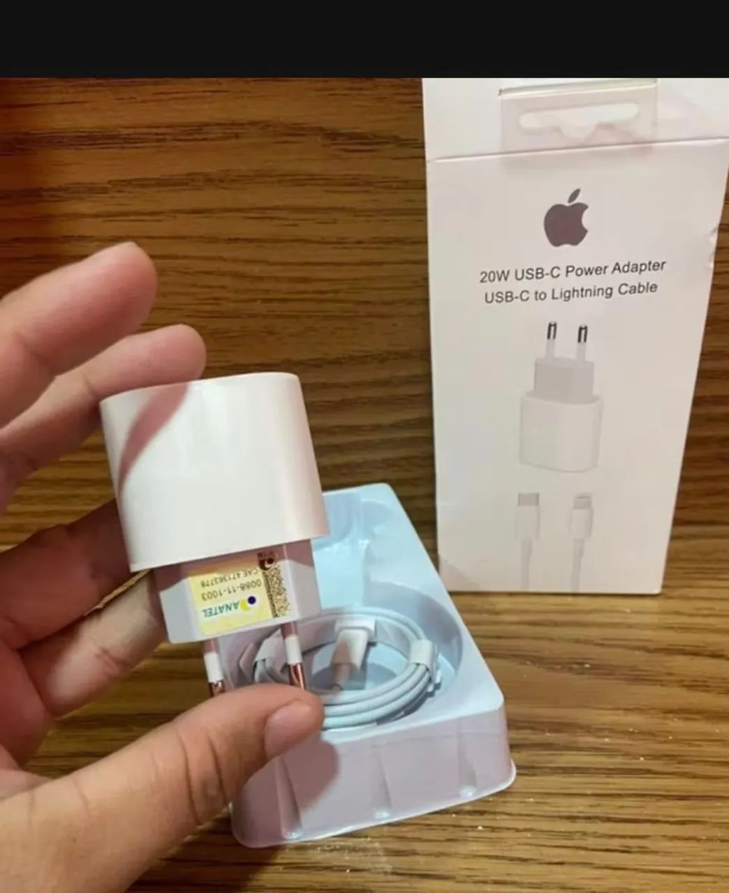 Carregador pra iPhone tipoC/ Lightning 