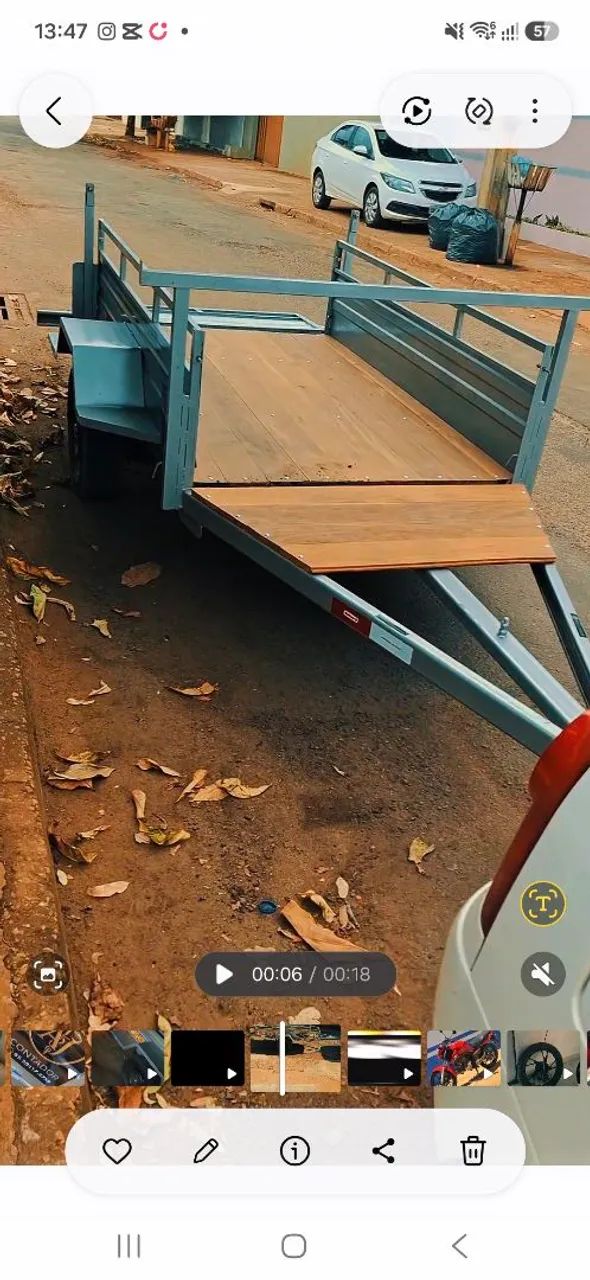 Carretinha para locação  - Foto 3