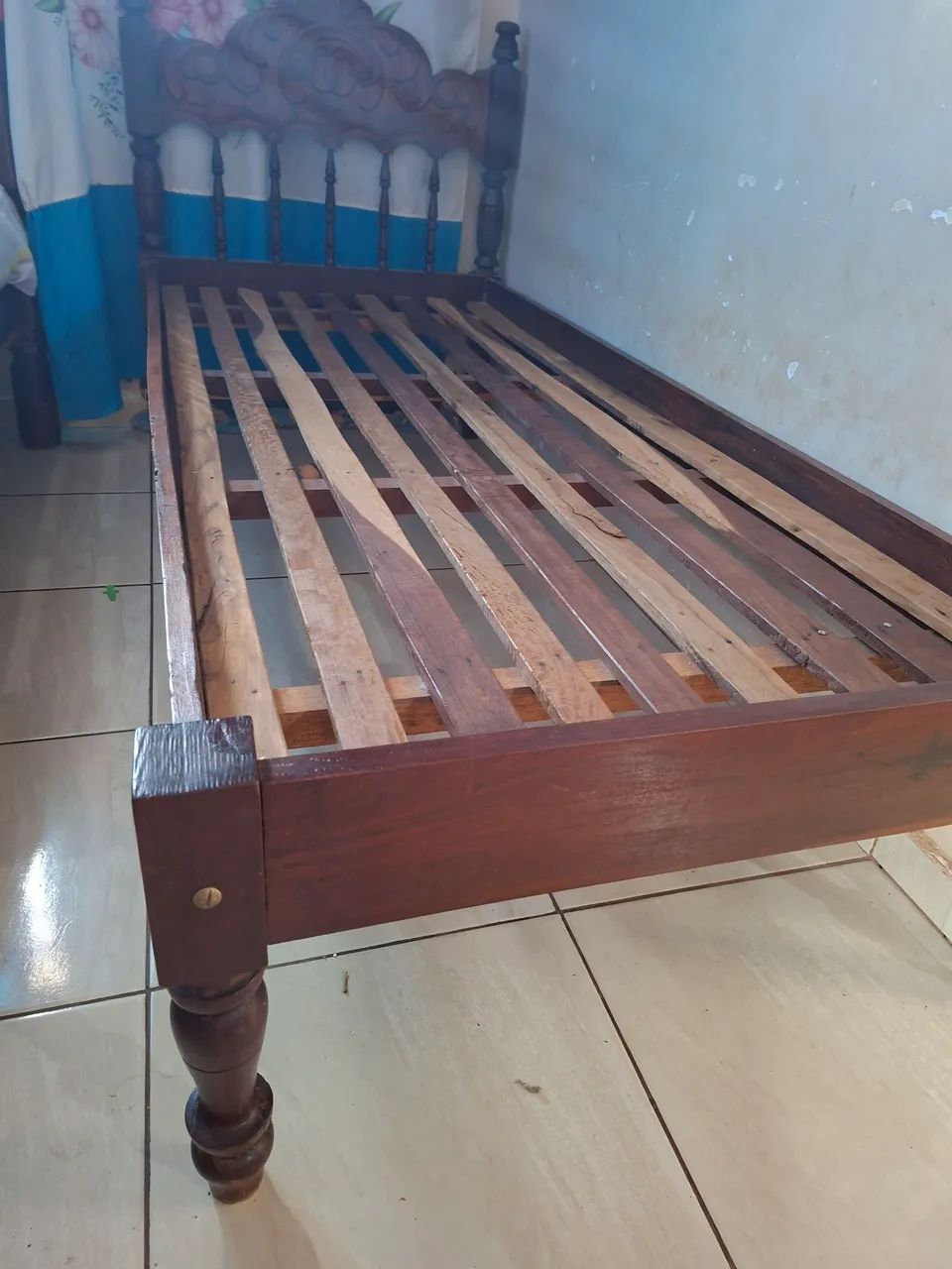 Cama de solteiro madeira  - Foto 2