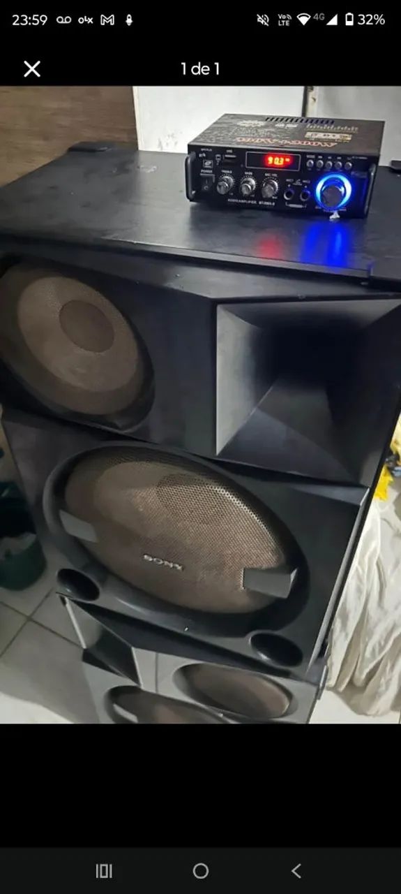 Som Bluetooth Residencial 