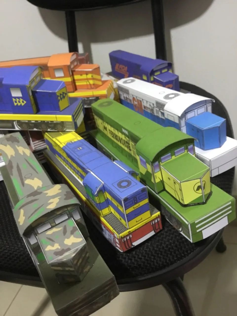 Miniatura de locomotivas 