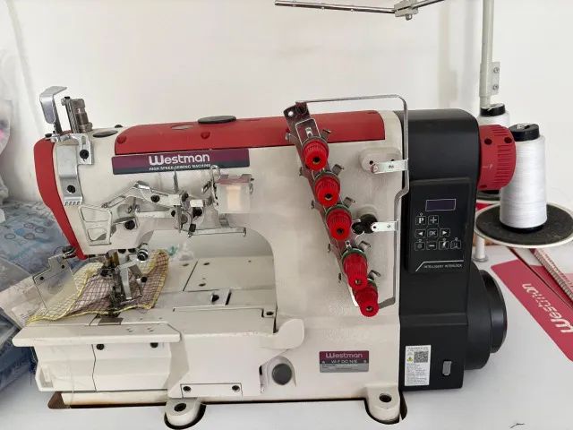 Kit com 3 - Máquina de Costura Industriais - Impecáveis - Foto 3