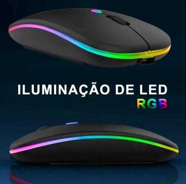 Mouse Sem Fio Led Óptico Altomex AG-690 3200dpi  - Foto 2