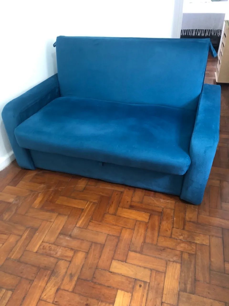 Sofá-cama 2 lugares com baú  - Foto 2