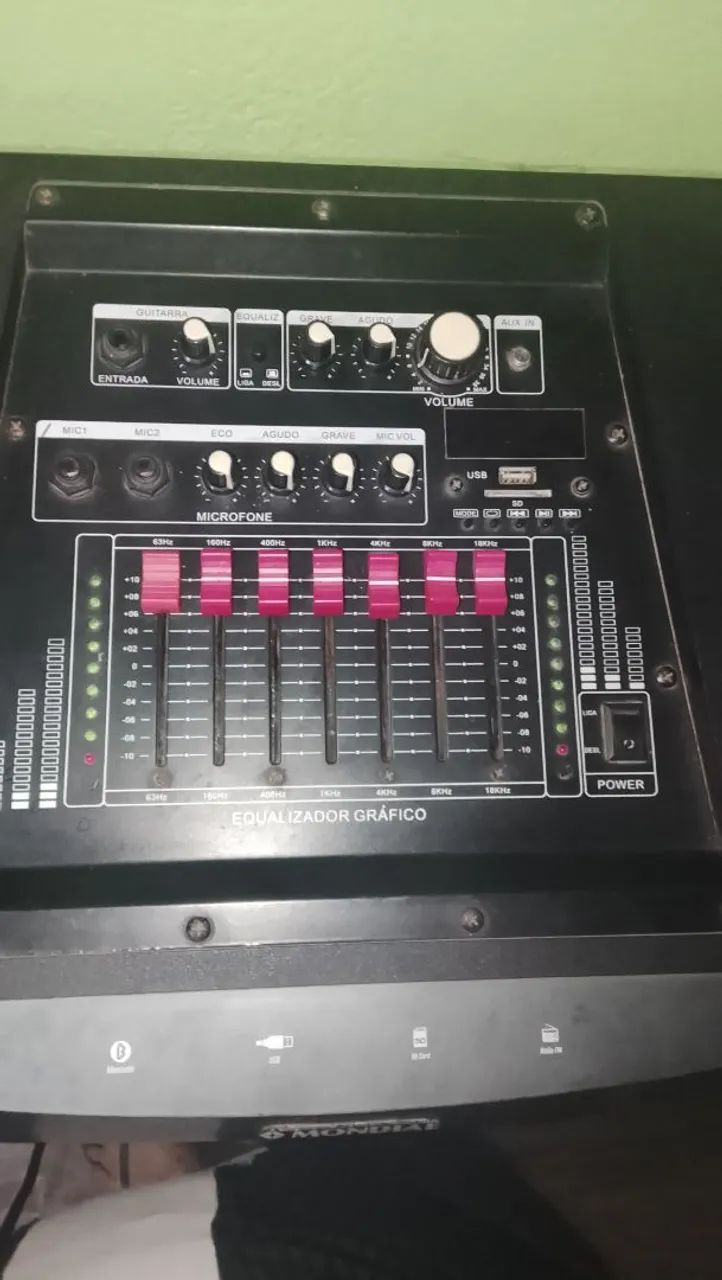 Vende-se uma caixa de som ou troco por tv de 50 polegadas  - Foto 2