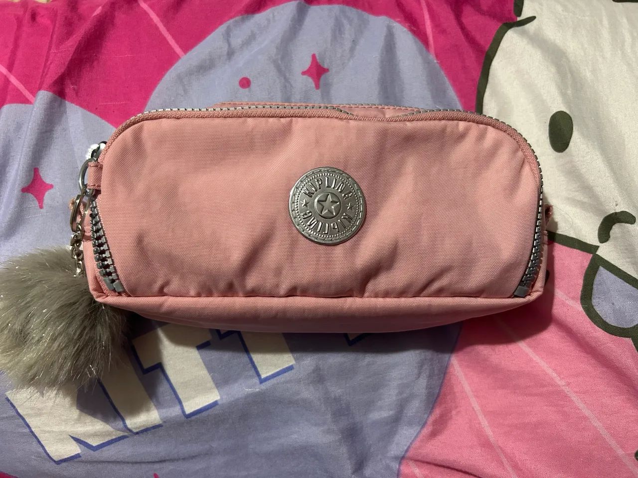 Estojo Kipling Giltroy Bridal Rose
