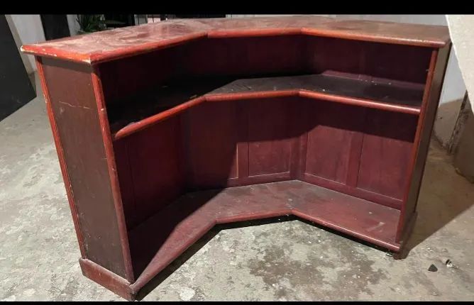 Vende se balcão de madeira reforçada  - Foto 3