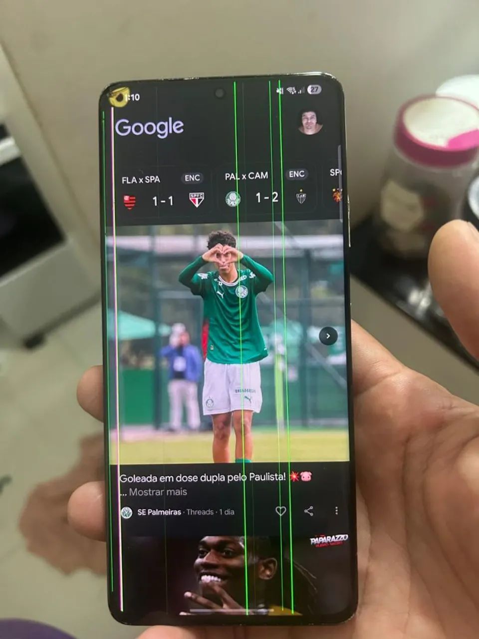 S21 ultra com defeito  - Foto 5